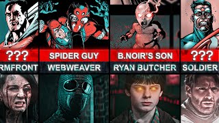 The Boys Characters VS Comics