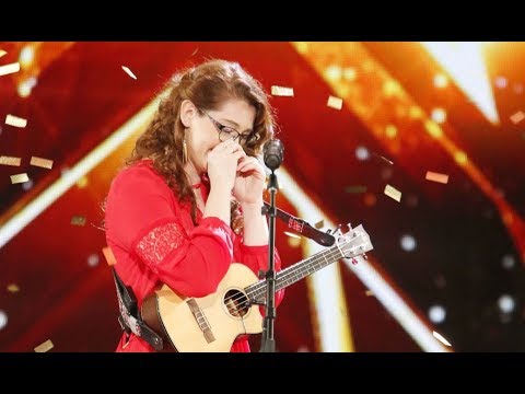 Mandy Harvey: Deaf Singer With Original 'TRY' Gets Simon's GOLDEN BUZZER | America's Got Talent 2017
