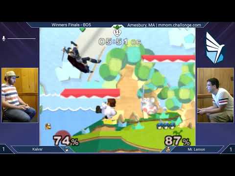 MMOM168 SSBM - Kalvar (Marth) vs. Mr. Lemon (Dr. Mario) - Melee WF