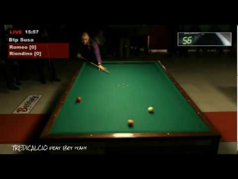 RIONDINO vs ROMEO - 5^PROVA BILIARDO BTP 2016 SANT'ANTONINO di SUSA