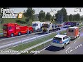 Cleaning A Massive Autobahn Pileup Contractor Jobs In Farming Simulator 19