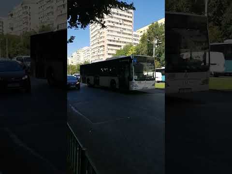 Autobuzul MBC E4 #4762 pe linia 101 la Bd Chișinău