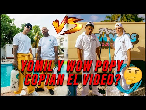 Yomil y Wow Popy acusados de plagiar video, miren y digan si es cierto que se parecen!?