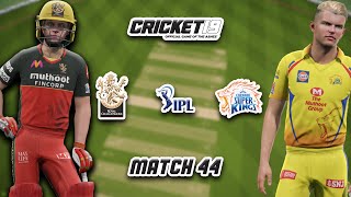 IPL 2020 Match 44 RCB vs CSK Highlights - IPL Gaming Series - Cricket 19