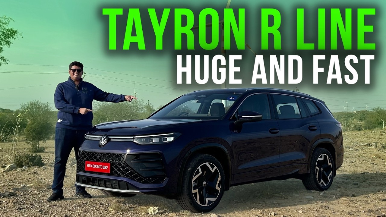 VW Tayron R-Line First Drive in India | Best Blend Of Luxury & Performance?