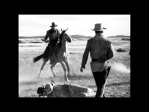 John Wayne's Coolest Scenes #6: First Gunfight, "Red River" (1948)