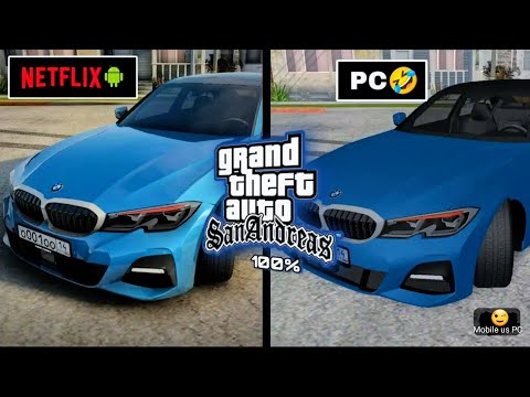 Gta Definitive Edition Netflix vs Pc Graphics Comparision Android/ios