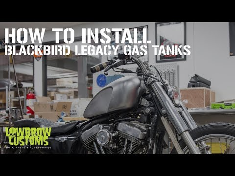 How To Install: Cycle Standard - Blackbird Legacy Gas Tanks for Harley-Davidson Sportsters