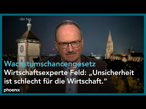 Wirtschaftsexperte Prof. Lars Feld u.a. zum Wachstumschancengesetz  | 21.02.24
