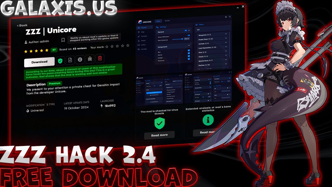 Zenless Zone Zero Hack | The Best ZZZ Cheat 2025 | God Mode, Dumb Enemies, and etc | Updated to 2.4!
