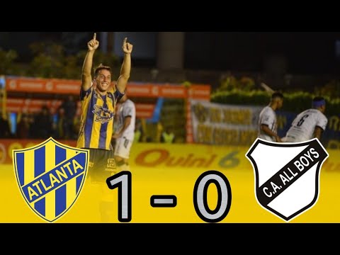 B Metro : ATLANTA 1 - 0 ALL BOYS (El Gol)