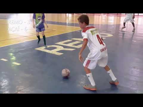 CLUBE DO REMO 92 ANOS - 2' TEMPO-REMO X AÇAÍ SUB-11 AGRADECIMENTO A DIRETORIA DO CLUBE PELO CONVITE