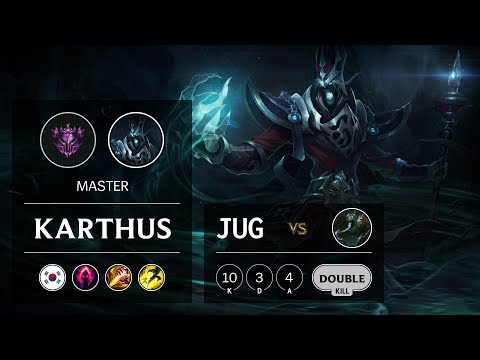 Karthus Jungle vs Fiddlesticks - KR Master Patch 9.24