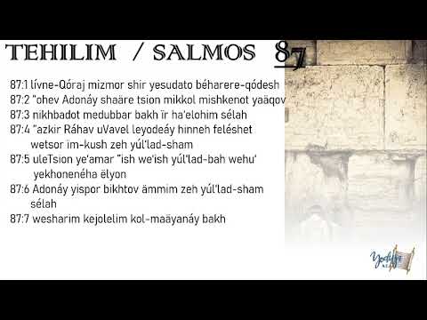 Salmos  Tehilim 87