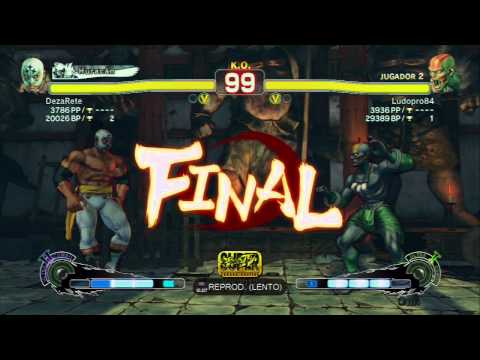 SSF4 AE Dezarete (EL FUERTE) vs Ludopro84 (DHALSIM)