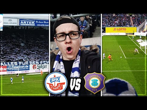 OSTDUELL STADIONVLOG: Hansa Rostock - Aue | 2 Bundesliga | Stadion Vlog