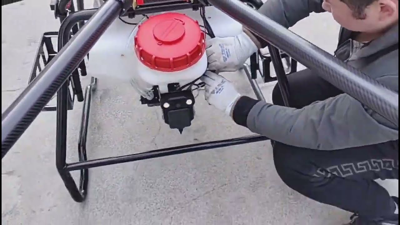 Skytech UAV Tutorials H120 H160 Removing the Spreader