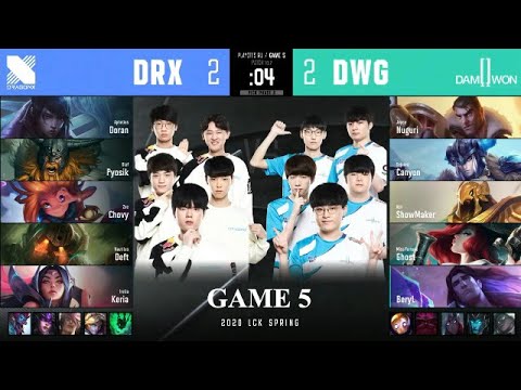 Highlights DRX vs. DWG Game 5 | Playoffs Round 1| Doran plays as Irelia