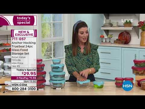 HSN | Kitchen Storage & Organization - Anchor Hocking 09.01.2020 - 01 AM
