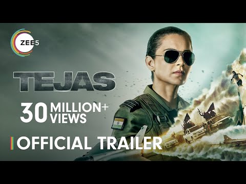 Tejas | Official Trailer | Kangana Ranaut | Sarvesh Mewara | Anshul Chauhan | Watch Now on ZEE5