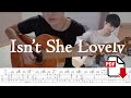 Isnt She Lovely - Sungha Jung Fingerstyle Guitar Tutorial Part 1 Guitartime