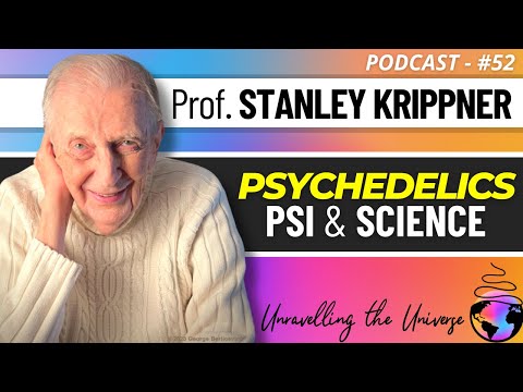 , title : 'Psi Phenomena, Shamanism, Psychedelics, Ayahuasca Experiences, UFOs, & more: Prof. Stanley Krippner'