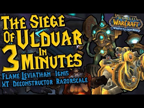 [Guide] The Siege Of Ulduar First 4 BOSSES Normal Mode - WOTLK Classic Phase 2