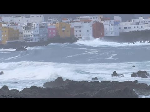 Powerful waves turn deadly in Tenerife as authorities warn of dangerous sea conditions
