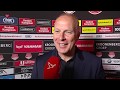 Interview met coach Robert Molenaar van Almere City FC na gewonnen wedstrijd