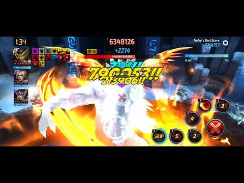 Marvel Future Fight Paralysis Season Wolverine Sif Valkyrie Swap Play Combat Hero Day ABX