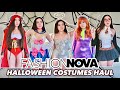 LAST MINUTE HALLOWEEN COSTUME IDEAS 2023 Fashion Nova Halloween Costumes Try On Haul 15 Items
