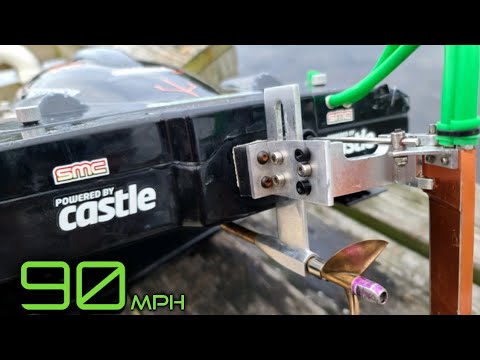 144kmh Speed Run Upgraded Proboat Blackjack 42 - Xlx2 Hydra, Tppower 4070, SMC SRD V2 8600 250c