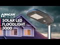 Solar + LED Floodlight 3000 - LED Solar Street Light Quick Look (Item #8591)