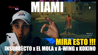 MIAMI -INSURRECTO x EL MOLA x A-WING x KOKINO #miami #rap  #reaccion
