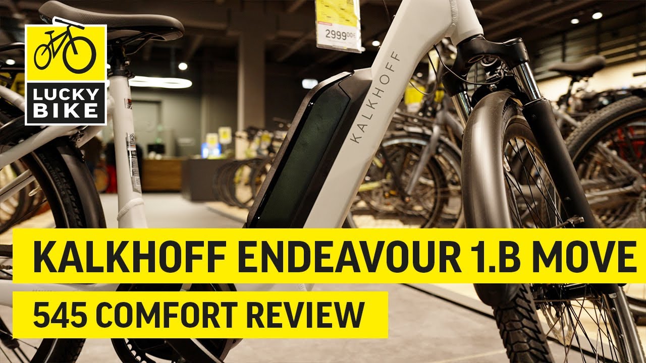 KALKHOFF ENDEAVOUR 1.B MOVE 545 COMFORT REVIEW | Besonders komfortables City-E-Bike!