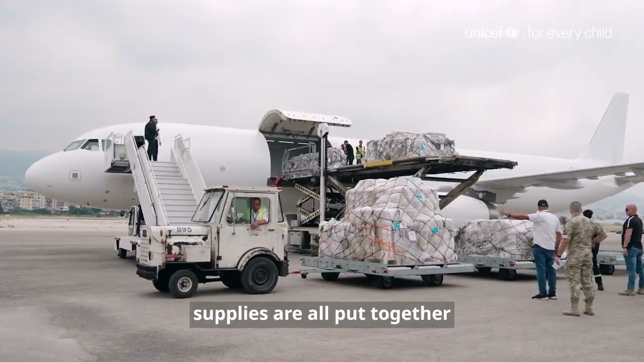 These education supplies are reaching children in Gaza for the first time in two years.