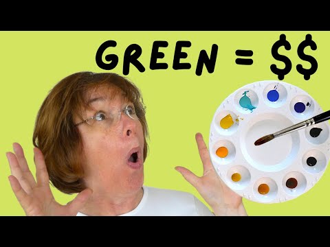 Award-Winning Artist Shows Secret Green Mixing Technique