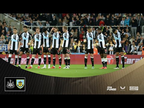 Newcastle United 0 Burnley 0 (Burnley Win 4-3 on Penalties) | Carabao Cup Highlights