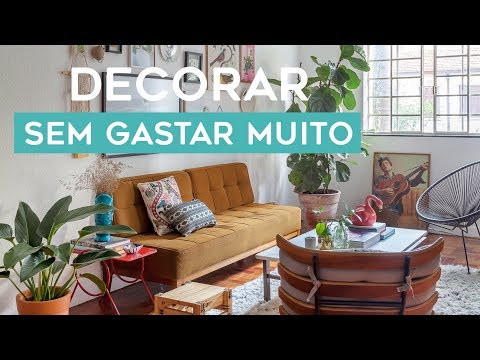 DECORAR SEM GASTAR MUITO | APARTAMENTO ALUGADO COM IDEIAS FÁCEIS E MUITAS PLANTAS