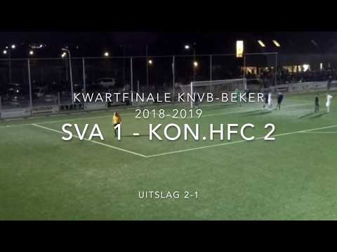 Bekerwedstrijd SVA 1 - Kon. HFC 2