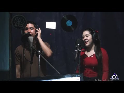 Aida Espinola - Grupo Herencia Escogida / Grabando audio para el videoclips Oficial 2019