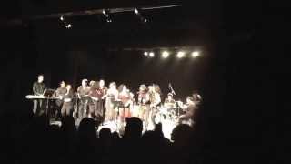 Tres gotas de Agua bendita. Ensamble Latino. JazzUv concierto final. Coda JazzUv.