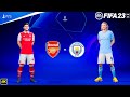 FIFA 23 - Arsenal Vs Manchester City - UCL 23/24 | Ft. Rice,Gvardiol | PS5™ [4K60]