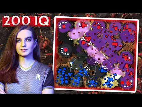 Scarlett BREAKS StarCraft 2 with This INSANE Zerg Build!