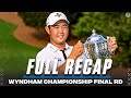 Joohyung Kim (-20) wins the 2022 Wyndham Championship [FULL HIGHLIGHTS + RECAP] I CBS Sports HQ
