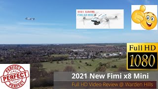 New Fimi x8 Mini Full HD Video Camera Review Filmed at Beautiful Warden Hills Luton, Full Screen