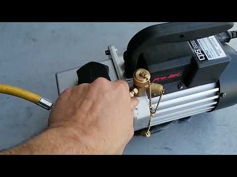 Periodic  AC maintenance on a car