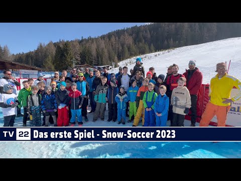 SPORT TV22: Snow-Soccer 2023 - Das erste Spiel