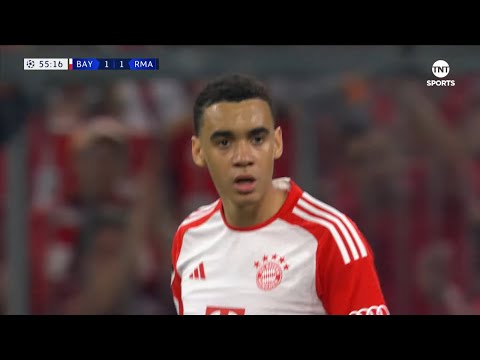 Jamal Musiala Toying With The Real Madrid Team | 1080i50 HD
