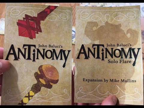 Antinomy Solo Play-through